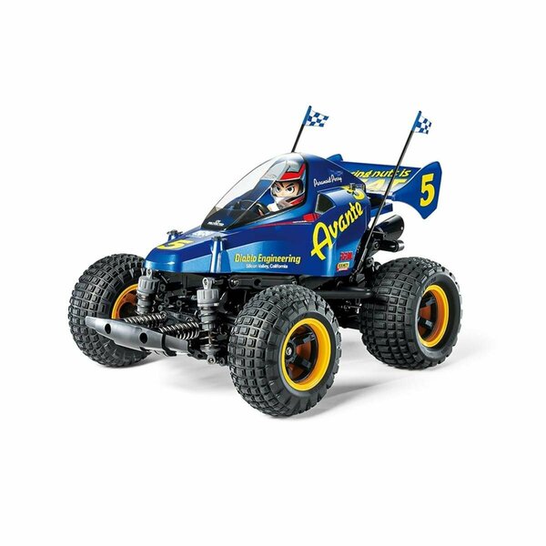 Tamiya 1-10 Scale RC Comical Avante Trucks Kit with GF-01CN Chassis TAM58678-A